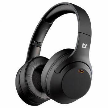 Наушники с микрофоном (гарнитура) DEFENDER FreeMotion B690, Bluetooth, беспроводные, черные, с, 63690 - Премиум Сервис