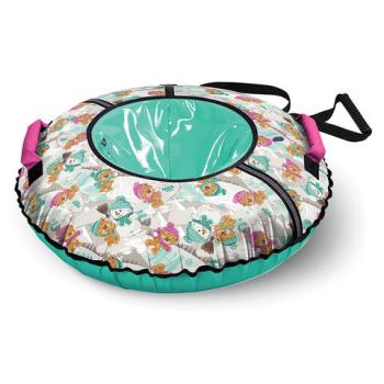 Тюбинг-ватрушка, 95 см, с принтом, "Забавные медвежата", верх оксфорд, Nk, ТБ2К-95/ЗМ - Премиум Сервис