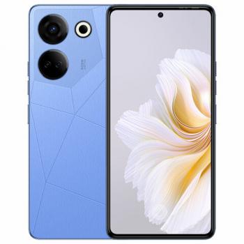 Смартфон TECNO CAMON 20, 2 SIM, 6,7", 4G, 64/32 Мп, 8/256 ГБ, синий, стекло, TCN-CK6N, TCNKL6.8.128.BK - Премиум Сервис