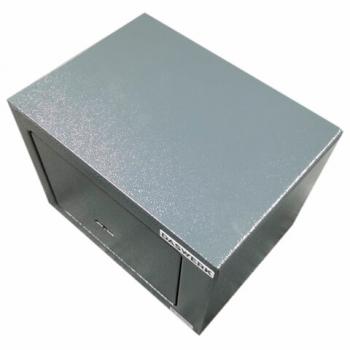 Сейф мебельный DASWERK SC-170KL (в170*ш230*г170мм), ключевой замок, графит, 291337 - Премиум Сервис