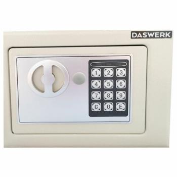 Сейф мебельный DASWERK SC-170EL (в170*ш230*г170мм), электронный замок, бежевый, 291340 - Премиум Сервис