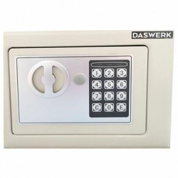 Сейф мебельный DASWERK SC-170EL (в170*ш230*г170мм), электронный замок, бежевый, 291340 - Премиум Сервис