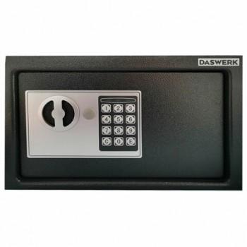 Сейф мебельный DASWERK SC-200EL (в200*ш310*г200мм), электронный замок, графит, 291341 - Премиум Сервис