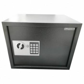Сейф мебельный DASWERK SC-300EL (в300*ш380*г300мм), электронный замок, графит, 291346 - Премиум Сервис
