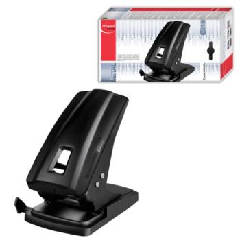 Дырокол MAPED (Франция) "Essentials", металлический, мощный, на 70 листов, черный, 406411 - Премиум Сервис