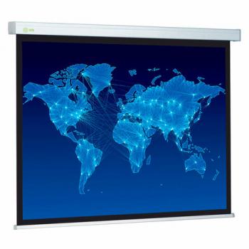 Экран Cactus Wallscreen CS-PSW-150x150, 150x150 см, 1:1, настенно-потолочный, белый - Премиум Сервис