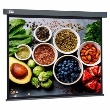 Экран Cactus Wallscreen CS-PSW-150X150-SG, 150x150 см, 1:1, настенно-потолочный, серый, PSW-150x150-SG - Премиум Сервис