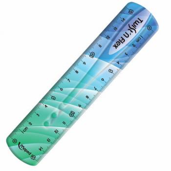 Линейка пластик 15 см, гибкая, MAPED (Франция) "Twist'n Flex Patterns", ассорти, 279115 - Премиум Сервис