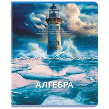 Тетрадь предметная КЛАССИКА ПРИРОДА 48 л., обложка картон, АЛГЕБРА, клетка, подсказ, BRAUBERG, 405082 - Премиум Сервис