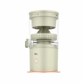 Соковыжималка для цитрусовых аккумуляторная BQ (БИ-КЬЮ) J3000, 45 Вт, стакан 0,2 л, пластик, зеленая, 86196906 - Премиум Сервис