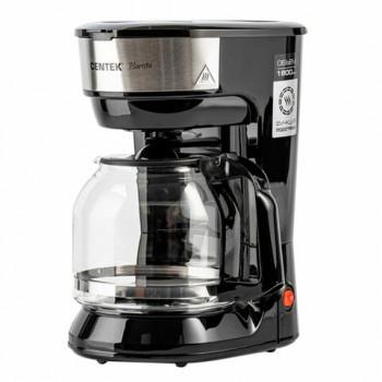 Кофеварка капельная CENTEK CT-1147, 900 Вт, объем 1,8 л, поддержание температуры, черный - Премиум Сервис