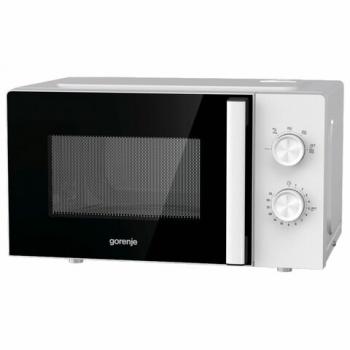 Микроволновая печь GORENJE MO20E1W, объем 20 л, мощность 800 Вт, механическое управление, белая - Премиум Сервис