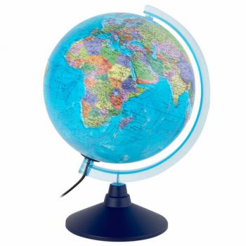 Глобус политический / звездного неба GLOBEN, 25 см, с подсветкой, Ке012500278 - Премиум Сервис