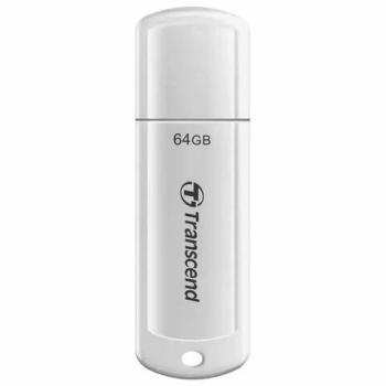 Флеш-диск 64 GB TRANSCEND JetFlash 730, USB 3.1, белый, TS64GJF730 - Премиум Сервис