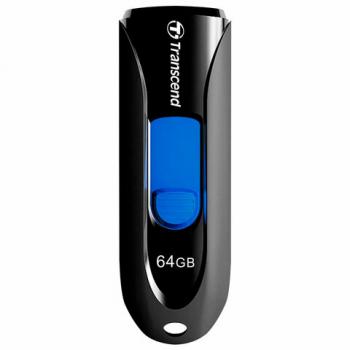 Флеш-диск 64 GB TRANSCEND JetFlash 790, USB 3.1, черный, TS64GJF790K - Премиум Сервис