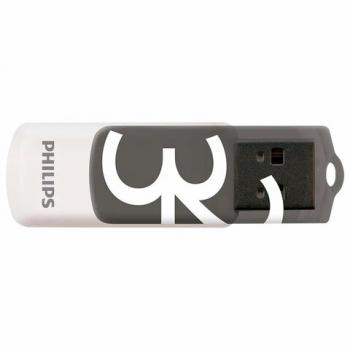 Флеш-диск 32 GB PHILIPS VIVID, разъем USB 2.0, черный, FM32FD05B/97 - Премиум Сервис