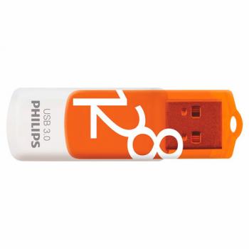 Флеш-диск 128 GB PHILIPS VIVID, разъем USB 3.0, желтый, FM12FD00B/97 - Премиум Сервис