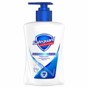 Мыло жидкое антибактериальное 225 мл, SAFEGUARD (Сейфгард) "Классическое", дозатор, 706543 - Премиум Сервис