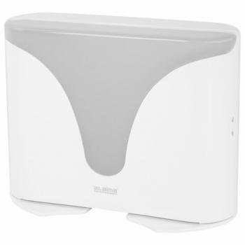 Диспенсер для полотенец EXTRA LAIMA PROFESSIONAL, (Система H2), Z-сложения, белый, ABS-пластик, 609472, 303368 - Премиум Сервис