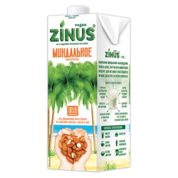 Миндальное молоко ZINUS, 1 л - Премиум Сервис