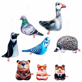 Игрушка мягкая "ЖИВОТНЫЙ МИР", ассорти, высота 16-23 см, FANCY, PRIBO1 - Премиум Сервис