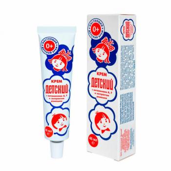 Крем с витаминами A, F и экстрактом ромашки 46 мл, "ДЕТСКИЙ", 591 - Премиум Сервис