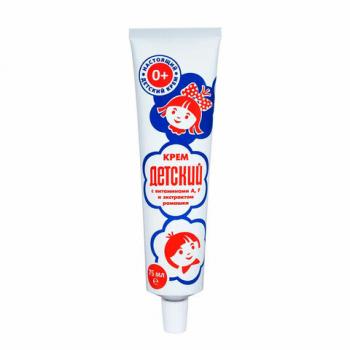 Крем с витаминами A, F и экстрактом ромашки 75 мл, "ДЕТСКИЙ", 412 - Премиум Сервис