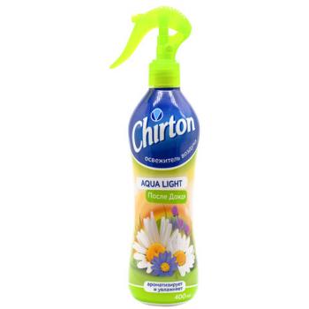 Освежитель воздуха на водной основе 400 мл, CHIRTON (Чиртон) Aqua Light, "После Дождя", 4607145649031 - Премиум Сервис
