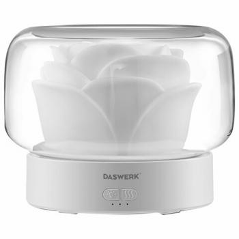 Увлажнитель воздуха аромадиффузор, подсветка и таймер, 400 мл, Аромамасло в ПОДАРОК, DASWERK, 456848 - Премиум Сервис
