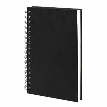 Скетчбук, слоновая кость 140г/м 130х210мм, 80л, КОЖЗАМ, гребень, BRAUBERG ART CLASSIC, 116475 - Премиум Сервис