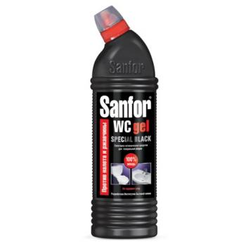 Чистящее средство 1 кг, SANFOR WC gel (Санфор гель) "Special Black", 1953 - Премиум Сервис