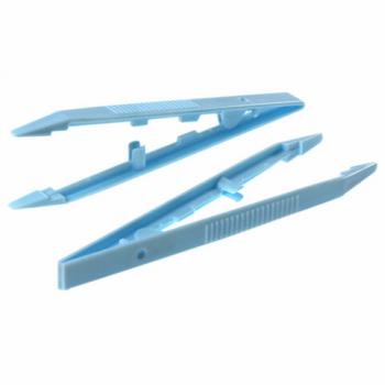 Пинцет одноразовый полимерный стерильный 200 мм КОМПЛЕКТ 50 шт., КПИ - Премиум Сервис