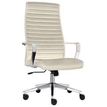 Кресло BRABIX PREMIUM Solo EX-730, алюминий, хром, экокожа, бежевое, 532937 - Премиум Сервис