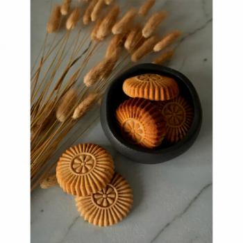 Печенье песочное "Солнышко" с начинкой из Финика и Изюма, БЕЗ САХАРА, 700 г - Премиум Сервис