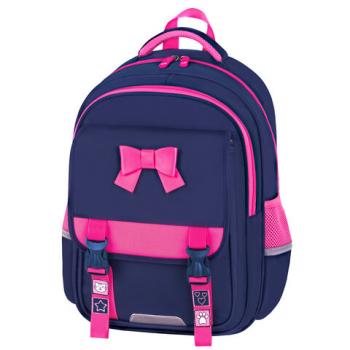 Рюкзак BRAUBERG SNAP, 2 отделения, 3 кармана, Elegant bow, 39х28х16 см, 273129 - Премиум Сервис