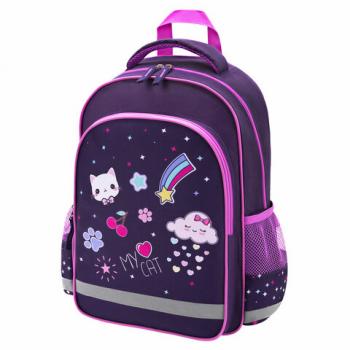 Рюкзак ПИФАГОР SCHOOL, 1 отделение, 3 кармана, Leapfrog, 38x28х14 см, 273167 - Премиум Сервис