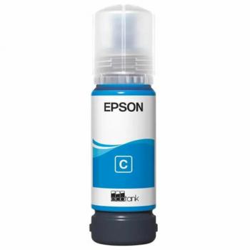 Чернила EPSON 108 (C13T09C24A) для СНПЧ EPSON L8050 /L8100 /L18050, голубые, ОРИГИНАЛЬНЫЕ - Премиум Сервис