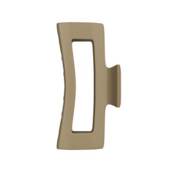 Краб для волос "Геометрия" 8,5 см, soft touch, коричневый MONTE VITA 457001 - Премиум Сервис