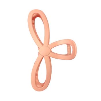 Краб для волос "Бантик", 12,5 см, soft touch, розовый MONTE VITA 457011 - Премиум Сервис