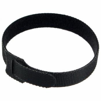 Хомуты-липучки 200 x 11 мм на основе ленты Velcro®, CABLEXPERT, черные (12 шт.), VT-200x11BK - Премиум Сервис