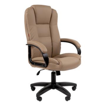 Кресло офисное Chairman CH 600 LT, экокожа, бежевое, ш/к 61743, 7158660 - Премиум Сервис