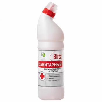 Средство для уборки сантехники и туалета 1000г САНТИРАНЫЙ BLITZ, гель, 8000023 - Премиум Сервис