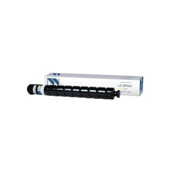 Картридж лазерный NV PRINT (NV-C-EXV54Y) для Canon imageRUNNER C3025, желтый, ресурс 8500 стр. - Премиум Сервис
