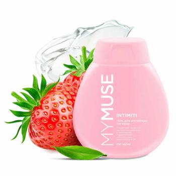 Гель для интимной гигиены 250мл MYMUSE с молочной кислотой, пантенолом, алое-вера, 145014 - Премиум Сервис