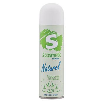 Дезодорант для тела женский 145мл S’COSMETIC "Гармония природы", ш/к 30656, 5-05.01.021.01 - Премиум Сервис