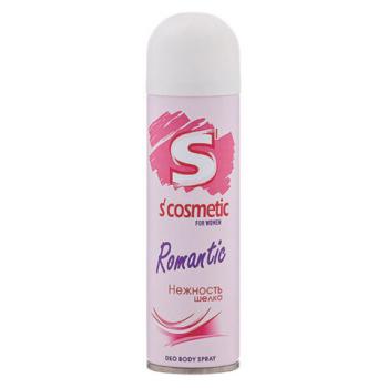 Дезодорант для тела женский 145мл S’COSMETIC "Нежность шелка", ш/к 30663, 5-05.01.022.01 - Премиум Сервис