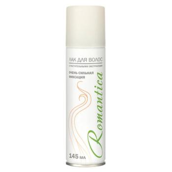 Лак для волос с растительными экстрактами 145мл РОМАНТИКА, очень сильная фиксация, ш/, 5-01.04.044.01 - Премиум Сервис