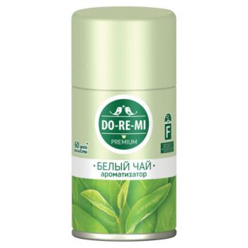 Сменный баллон для автоматических освежителей 250мл DO-RE-MI "Белый чай", сухое распыление, 32162, 5-02.03.020.24 - Премиум Сервис
