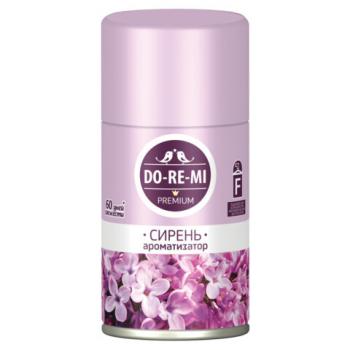 Сменный баллон для автоматических освежителей 250мл DO-RE-MI "Сирень", сухое распылен, 5-02.03.012.24 - Премиум Сервис