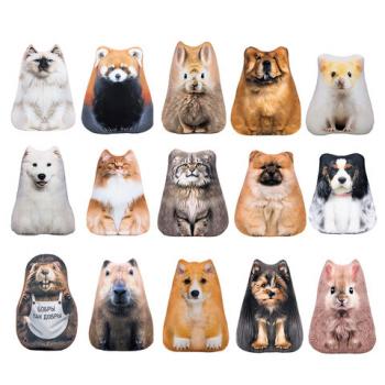 Игрушка мягкая АНТИСТРЕСС "ЖИВОТНЫЕ", Бифлекс, ассорти, высота 20 см, 15 видов, WOOZOO - Премиум Сервис